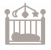 Baby cot on request (child under 2 years)